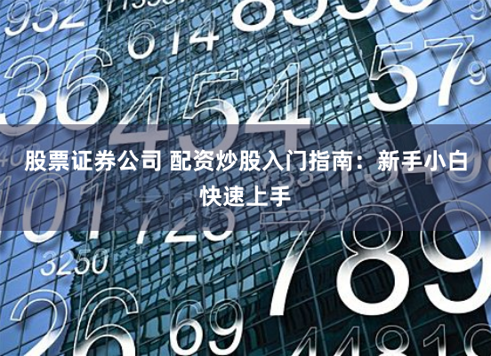 股票证券公司 配资炒股入门指南：新手小白快速上手