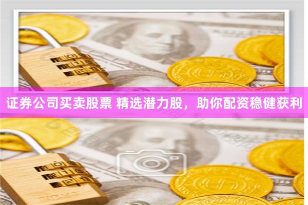 证券公司买卖股票 精选潜力股，助你配资稳健获利