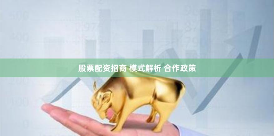 股票配资招商 模式解析 合作政策