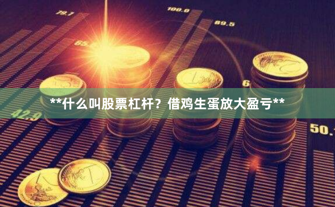 **什么叫股票杠杆？借鸡生蛋放大盈亏**